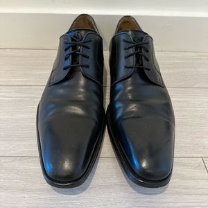 Men’s black dress shoes